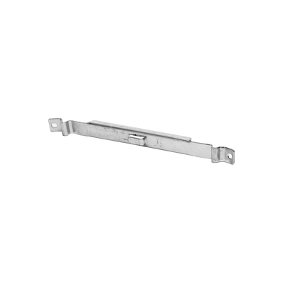 Clip Recto Automático para unir tramos de charola, con acabado Electro Zinc