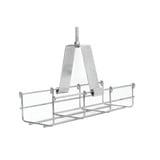 Suspensión conjunto 100 mm, para montar la charola desde el techo, con acabado Electro Zinc para varilla de 1/4, 5/16 y 3/8
