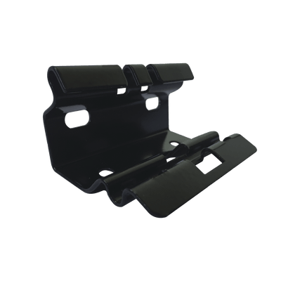 Mini clip automático con baño de pintura epóxica en color NEGRO, para unir tramos de charola
