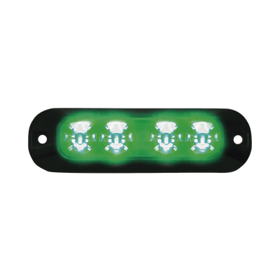 Luz Perimetral , 4 LEDs Ultra Brillantes, color Verde