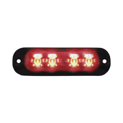 Luz Perimetral , 4 LEDs Ultra Brillantes, color Rojo