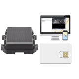 KIT Localizador 4G con carga solar / Semiautónomo / Rastreo de contenedores / Cajas de tráiler / Alarma de sabotaje audible / Incluye Licencia vitalicia EPCOMGPSCODE y SIM de datos SIM500MB2Y