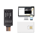 Kit localizador vehicular / 4G LTE / BLE / RS485 / Audio dos vias (requiere accesorios) / incluye SIM500MB2Y y Plataforma EPCOMGPSCODE / Compatble con UL212 Sensor ultrasonico