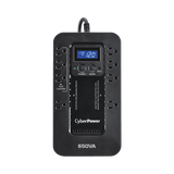 UPS de 650 VA/390 W, Topología Standby con Modo Ahorrador ECO, Entrada 120 Vca NEMA 5-15P, Con 8 Tomas NEMA 5-15R