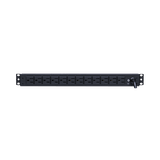 PDU Básico Para Distribución de Energía, Con 12 Tomas NEMA 5-15R Traseras, 1UR, 15 Amp, 120 Vca