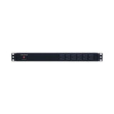 PDU Básico Para Distribución de Energía, Con 8 Tomas NEMA 5-15R Traseras y 6 Tomas 5-15R Frontales, 1UR, 15 Amp, 120 Vca