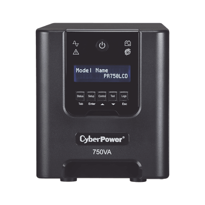 UPS de 750 VA/525 W, Topología Línea Interactiva, Entrada 120 Vca NEMA 5-15P, Onda Senoidal Pura, Tipo Torre, Con 6 Tomas NEMA 5-15R