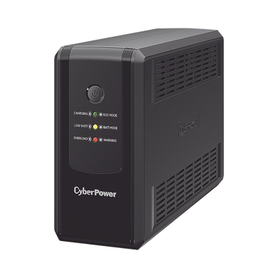 UPS de 1000 VA/500 W, Topología Línea Interactiva, Entrada 120 Vca NEMA 5-15P, y 8 Salidas NEMA 5-15R, Con Regulador de Voltaje (AVR)