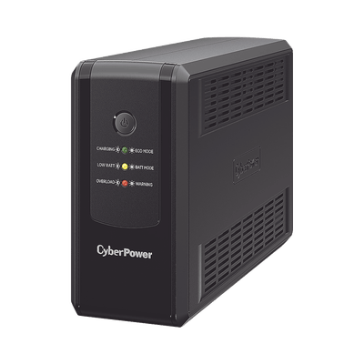 UPS de 550 VA/275 W, Topología Línea Interactiva, Entrada 120 Vca NEMA 5-15P, y 8 Salidas NEMA 5-15R, Con Regulador de Voltaje (AVR)