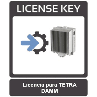 Licencia protocolo TETRA para estación base BS422 de DAMM