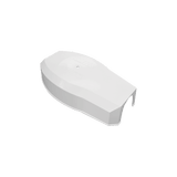 Refacción para 1601/1603 / Tapa plástica para enganche de mástil / Color Blanco