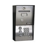 Audioportero Telefónico DKS Con Directorio / 100 Números Telefónicos / Control Para 2 Puertas / Gabinete Para Sobreponer / Marcación a 16 Digitos / Linea análoga o digital