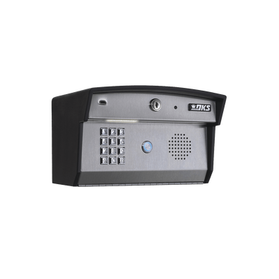 Access PLUS DKS / Atienda la puerta aún sin estar en casa! / Interfon telefónico / 27 números celulares / Control de acceso / 2 puertas / Lineas A/D