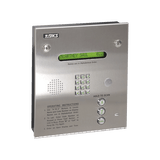 Control de acceso / Gabinete empotrable / 2 puertas / 3000 números telefónicos / 11 dígitos / Directorio en pantalla / Lineas A/D