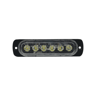 Luz direccional con 6 LEDS, color claro, 12-24 Vcc