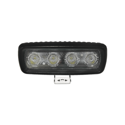 Luz de trabajo ultrabrillante, 4 LED, 1000 lumen, 12-24 Vcc