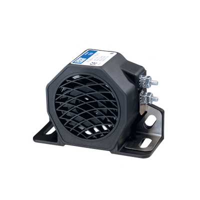Alarma de reversa, 12-24 Vcc, 97 dBA
