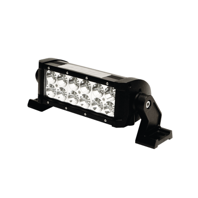 Barra de luz LED doble hilera, 12-24 Vcc, 2450 lúmenes haz de luz tipo spot