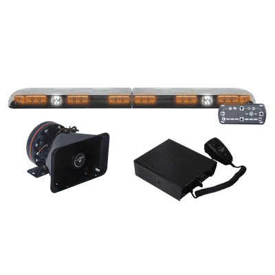 Kit para equipar unidades de construcción o seguridad privada, con barra de luces Vantage ultra brillante de 48", 64 LED de ultima generación