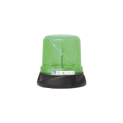 Burbuja rotoled color verde, con montaje permanente