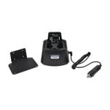 Cargador vehicular ENDURA para Motorola radios EP-450/ DEP-450, CP150/ 200, batería NTN-4497, Li-Ion