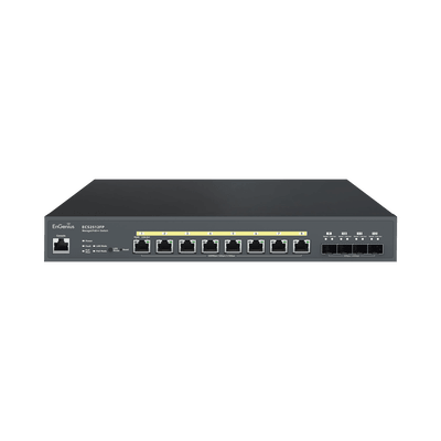 Switch PoE ++ Administrable en Nube Capa 2 de 8 puertos PoE de 2.5 Gbps, Hasta 240 W, 4 puertos de SFP