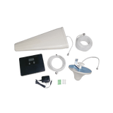 Kit de Amplificador de Señal Celular | Doble Banda | Mejora las Llamadas, Soporta 3G y *4G LTE | 70 dB de Ganancia Máxima, cubre áreas de hasta 500 metros cuadrados.(descontinuado)