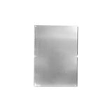 Panel Metálico Galvanizado para Gabinete TXG-5070. Se puede usar como panel genérico para armado de sistemas electrónicos.