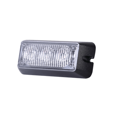Luz auxiliar brillante con 3 LEDs, color ámbar, mica transparente