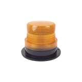 Burbuja brillante de Larga Vida Útil con 8 LEDs, color ámbar, domo ámbar, 12Vcd