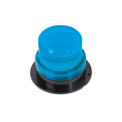Burbuja brillante de Larga Vida Útil, con 8 LEDs, Color Azul, Domo Azul, 12Vcd