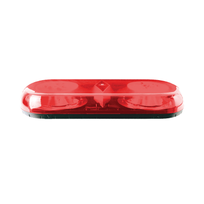 Mini Barra de Luces Serie X606S, con 18 LED, Color Rojo, Montaje Succión e Imán