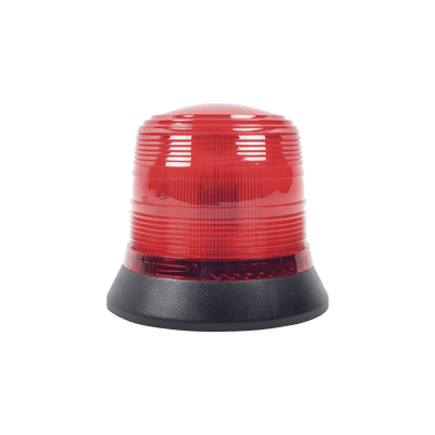 Burbuja brillante de 6 LEDs, color rojo, montaje magnético