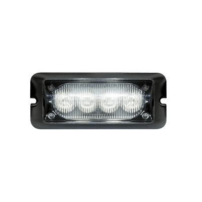 Luz auxiliar brillante con 4 LEDs, color claro, mica transparente