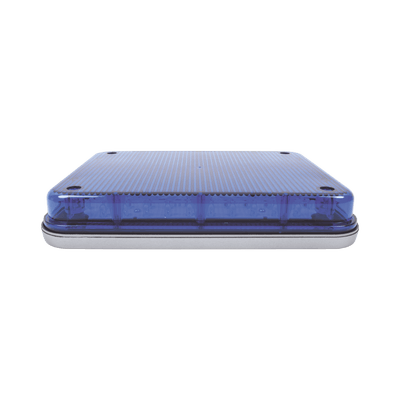 Luz de advertencia de 9x7", Color Azul, Ideal para Ambulancias