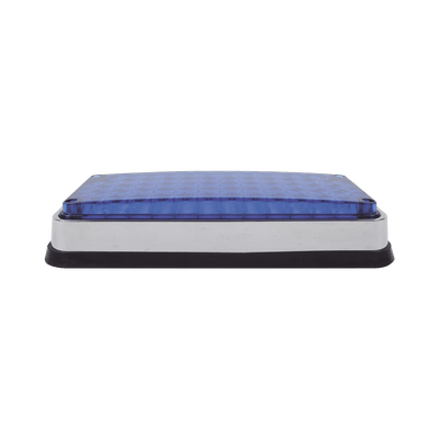 Luz de advertencia de 6x4", Color Azul, Ideal para Ambulancias