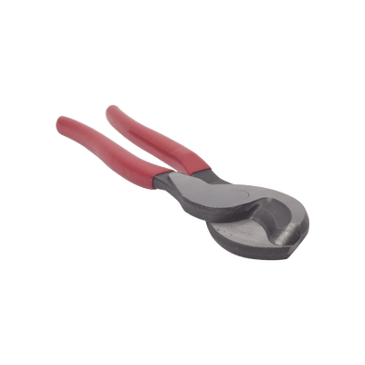 Pinza cortador multicable de alta palanca de 10" (254 mm), fabricada en alma de acero al carbón y mango ergonómico de PVC.