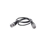 Cable Coaxial armado con conector BNC y longitud de 60 cm, Optimizado para HD ( TurboHD, HD-SDI, AHD )