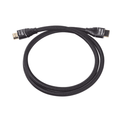 Cable HDMI Ultra-Resistente Redondo de 1m (3.2 ft) Optimizado para Resolución 4K ULTRA HD