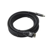 Cable HDMI Ultra-Resistente Redondo de 3m ( 9.8 ft ) Optimizado para Resolución 4K ULTRA HD