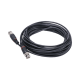 Cable Coaxial Armado con Conector BNC (Video) / Longitud de 8 mts / Optimizado para Cámaras 4K / Uso en Interior