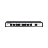 Switch PoE / 100 Metros PoE / 8 puertos 802.3af/at ( 132.5 W ) 10/100Mbps + 1 puerto Uplink