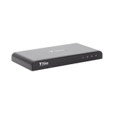 Divisor (Splitter) HDMI 4K de 1 Entrada a 4 Salidas (Simultaneas) / Soporta 4K×2K / Soporta hasta 4 equipos con conexión en Cascada / HDMI 3D / HDR / HDMI 1.4 / HDCP 1.4 / Audio PCM / Longitud del cable de entrada ≤30m y salida ≤25m.