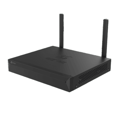 NVR 3K (5 Megapixel) / Conexión 4 Cámaras / 2 antenas Wi-Fi / Compresión H.265 / Almacenamiento hasta 8TB / Salida HDMI-VGA / Wi-Fi 100m / Compatible ONVIF
