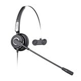 Diadema Con Tecnología AntiShock Para Teléfonos IP FANVIL Y Polycom Micrófono de Cancelación de Ruido y Cable Resistente a Jaloneos