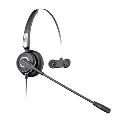 Diadema Con Tecnología AntiShock Para Teléfonos IP FANVIL Y Polycom Micrófono de Cancelación de Ruido y Cable Resistente a Jaloneos