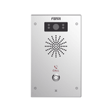 Video Intercomunicador IP, 2 líneas SIP, 2 relevadores con botón para llamada, Onvif, anti-vandálico, PoE, IP65 e IK10, PoE