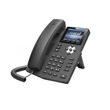 Teléfono IP empresarial para 2 lineas SIP con pantalla LCD de 2.4 Pulgadas a color y conferencia de 3 vías