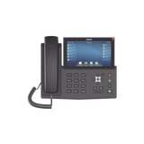 Teléfono IP empresarial para 20 lineas SIP, pantalla táctil, Bluetooth integrado para diadema, PoE y hasta 127 botones DSS con doble puerto Gigabit, soporta recepción de video