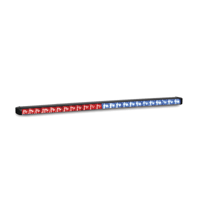 Luz de Advertencia LATITUDE. Con 4 módulos rojos, 4 módulos azules (R-R-R-R-A-A-A-A)